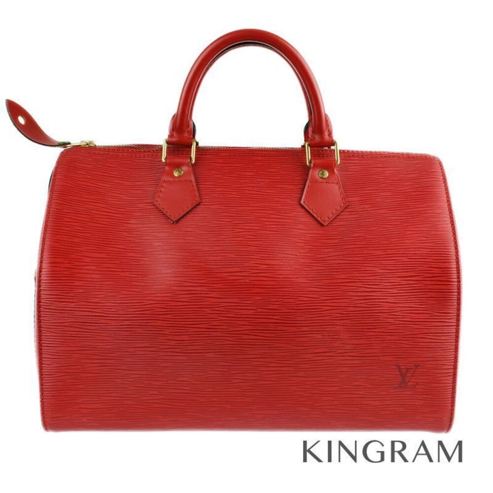 Louis Vuitton Speedy Castilian Red Epi Leather Handbag